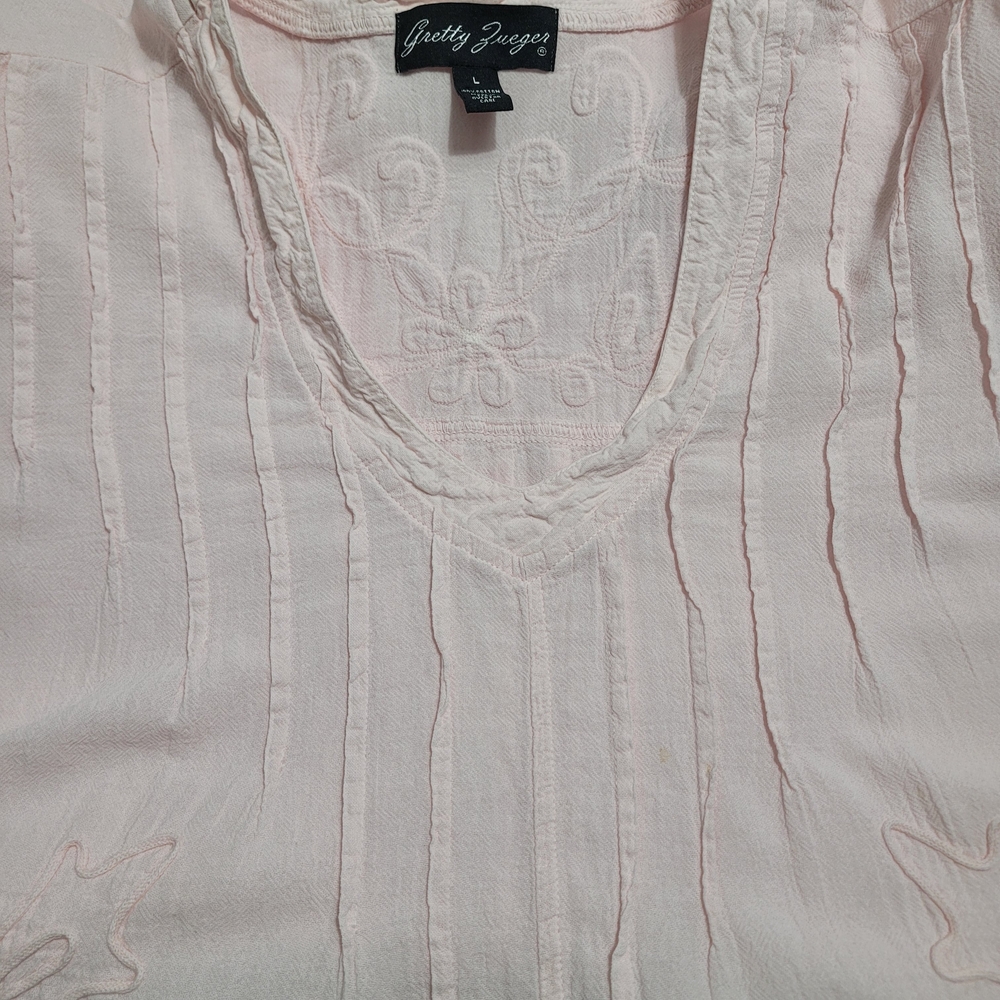 Gretty Zueger Blush Lace Tunic - Picture 6 of 6
